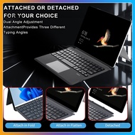  Tablet Keyboard for On-the-go Use Tablet Protective Case Wireless Bluetooth Keyboard and Protective Case for Microsoft Surface Go 1/2/3/4 Colorful Backlight Lightweight