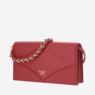 MCM MCM Logo Leather Shoulder Bag - Women
