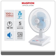 Maspion Kipas Exhaust Heksos 6 INCH 16 CM Kipas Ventilasi Exhaust Fan Ventilating Fan MV-16 EX MV16E