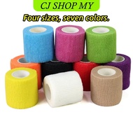 Colorful Sport Self Adhesive Elastic Bandage Wrap Tape Elastoplast For Knee Support Pads Finger Ankl