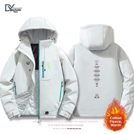 DIEYIN | Cyberpunk Edgerunners Themed Winter Thickened Jacket