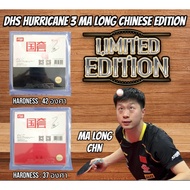 DHS Hurricane 3 National Neo Ma Long FH & BH Hurricane3 III Table Tennis Pingpong Rubber