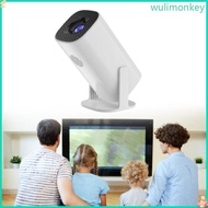WU P30 Small Projector 1280x720P Clear Display WIFI6 2 4G+5G 1GB+8GB Memory BT5 0