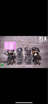 徵收figurebase 香港警察機動部隊PTU 防暴警察 忠誠勇毅