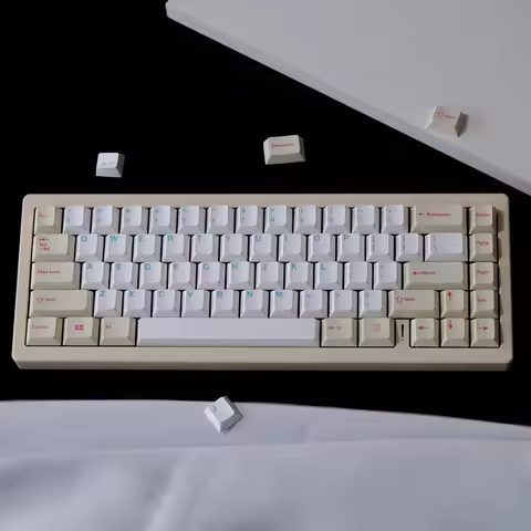 1 Set GMK Miami Dusk Keycaps PBT Dye Sublimation Key Caps Cherry Profile Lightproof Keycap For MX Sw