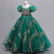 ชุดเจ้าหญิงเด็กชุดราตรีอย่างเป็นทางการ High End เปียโนชุด Hostess กระโปรงฤดูร้อนสไตล์ใหม่ชุดเด็กผู้ห