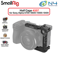 SmallRig 4337 Half Cage for Sony Alpha A6700 / A6600 / A6500 / A6400 lightweight easy-to-use half-ca