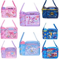 Sanrio kitty melody twin stars kuromi  玉桂狗 蝙蝠侠 Tomica  比卡超 有水樽位斜咩袋