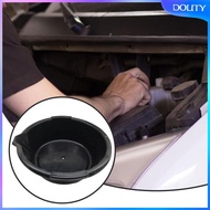[dolity] Oil Change Drain Pan Anti Splash 6.5L Heavy Duty Garage Tool Oil Resistant for