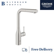 Grohe Essence SuperSteel Single-Lever Kitchen Sink Mixer 30270DC0