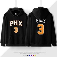 💖CP3保羅Chris Paul長袖連帽T恤上衛衣💖NBA太陽隊Adidas愛迪達運動籃球衣服大學純棉T男女喬丹82