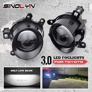 H11 LED Fog Lamp Fog Light For Toyota Vios Hilux Avanza Yaris Corolla Alphard Camry Waterproof Spotl