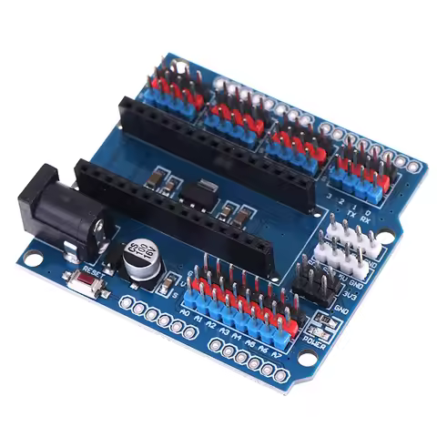 1pc Module For Arduino Nano V3.0 3.0 I/O IO Expansion Board Micro Sensor Shield Uno R3 Leonardo One