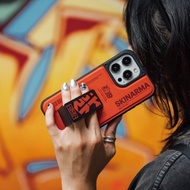 iPhone 15 系列 Spunk 磁吸充電支架防摔手機殼-橘