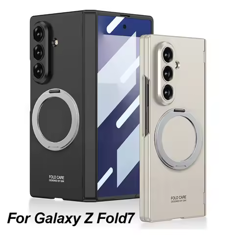 Magnetic Hinge All-included Case For Samsung Galaxy Z Fold 7 For Magsafe Charge Screen Protector Cov
