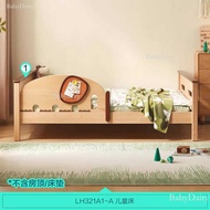 【High Quality】 Babydairy Solid Wood Treehouse Bed - Princess & Boys' Canopy Bed With Safety Railings