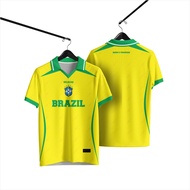 Vintage RETRO BRAZIL FULL PRINTING JERSEY Brazil Jersey Retro Jersey Football Jersey