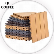 Garden Floor Mats 3d 30x30 2 Cm Waterproof 1 Large QL Coffee