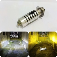 H6 LASER 2-Color Motorcycle LED Light | LED H6 LASER MOTOR UNIVERSAL | HIGH LOO H6 MOTORCYCLE LED BU