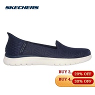 Skechers Women Slip-ins On-The-GO Flex Clover Walking Shoes - 138182-NVW Air-Cooled Memory Foam