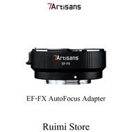 7Artisans EF-FX AutoFocus Adapter Ring For Canon EF/EF-S Lens to Fuji X Cameras