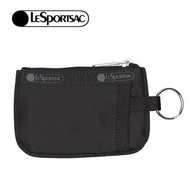 Lesportsac Key Card Holder 極簡卡片零錢鑰匙包-黑色