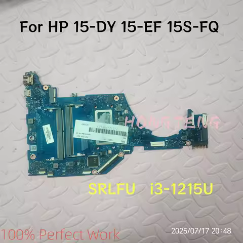 Genuine For HP 15-DY 15-EF 15S-FQ Mainboard DA0P5UMB8A0 i3-1215U CPU N81866-601 Laptop Motherboard 1