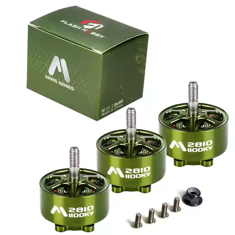 4pcs FLASHHOBBY Mars M2810 1100KV Brushless Motor LiPo 3-6S for FPV Freestyle Long Range DIY Parts