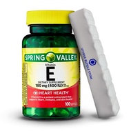 Unique Bundle Store Spring Valley, Vitamin E, Dietary Supplement, Vitamin E 400 iu Softgels, 180 mg,