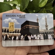 GOLD BAR 1g - Public Gold Masjidil Haram Mekah - 999.9 24K