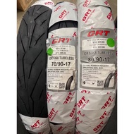 Y15ZR RSX RS150 Y16Z TAYAR TYRE TUBELESS BUNGA PIRELLI DIABLO ROSSO SPORT GRT368 70/90-17 & 80/90-17