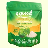 PACKAGE / EQUAL + GREEN package 200gr + LA Han QUA DIET Sugar Monk Fruit Luo Han Guo Ultimate Sugar 