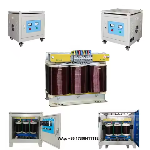 Factory Price 3 Phase 460v 440v 415v 400v 380v to 230v 220v 200v Step Down Transformer