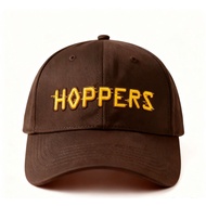 Hoppers Embroidered Baseball Cap Hoppers Denim Material All Sizes for Adults