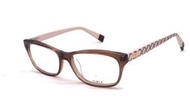 【本閣】FURLA VU4857 義大利精品光學眼鏡方膠框 男女透明茶色 與COACH/DIOR同型 彈簧鏡腳千鳥紋