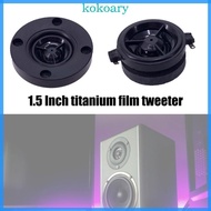 KOK 1 5inch Horn Tweeter Speaker 6Ohm 4W Metal Film Tweeter Driver Stage Treble Speaker Drive Head H
