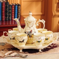 Water Cup Set British Afternoon Tea Tea Set Tea Cup Ceramic Cup Household Coffee Cup Set European Cu