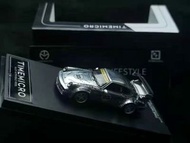 Time Micro TM 1:64合金模型，RWB964寛體改裝，Silver Pig。
