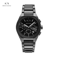 100% Original Armani Exchange Men's Anag Watch ( AX4183 ) - Quartz, Black Case, Round Dial, 16 MM Bl