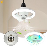 [YUE1]Ceiling Fans with Lights and Remote,  Ceiling Fan with Light 3 Color Bedro Dimmable Ceiling Fans Lights