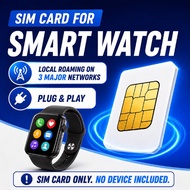 🔥 SIM Card for Smart Watch | IoT M2M Data SIM | Malaysia 3 Major Networks | Plug & Play