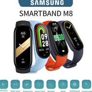 SAMSUNGGalaxy band M8 pria smartband smartwatch wanita jam tangan elektronik Pengingat panggilan mas