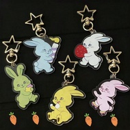 New Jeans Cartoon Character Keychain, Haerin, Hanni, Danielle, Minji, Hyein Animal Plush Cute Studen