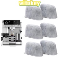 WITAKEY 6Pcs Coffee|Filters, Premium Quality Water Filtration Charcoal Water Filters, Charcoal Mater