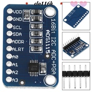 ELOK ADS1115 Development Board, ADS1115 4 Input Channels Analog To Digital Module, Low Power 16Bit I