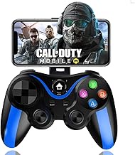 arVin Mobile Game Controller for iPhone & Android with Phone Holder, Bluetooth Gamepad Joystick for 