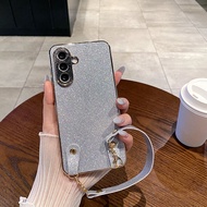 Trường hợp đối với Samsung A55 A56 A36 A35 A16 A15 A06 sáng kim cương rạng rỡ sang trọng với có dây 