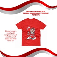 Pakaian Anak baju hut ri anak 17 agustus - Merah S Tw