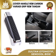 Cover Rem Tangan Mobil Carbon Casing UNIVERSAL