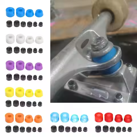 Skateboard Truck Bushing Kit Scooter Accessories Wear Resistant No Split Soft Replacement 10 Parts f